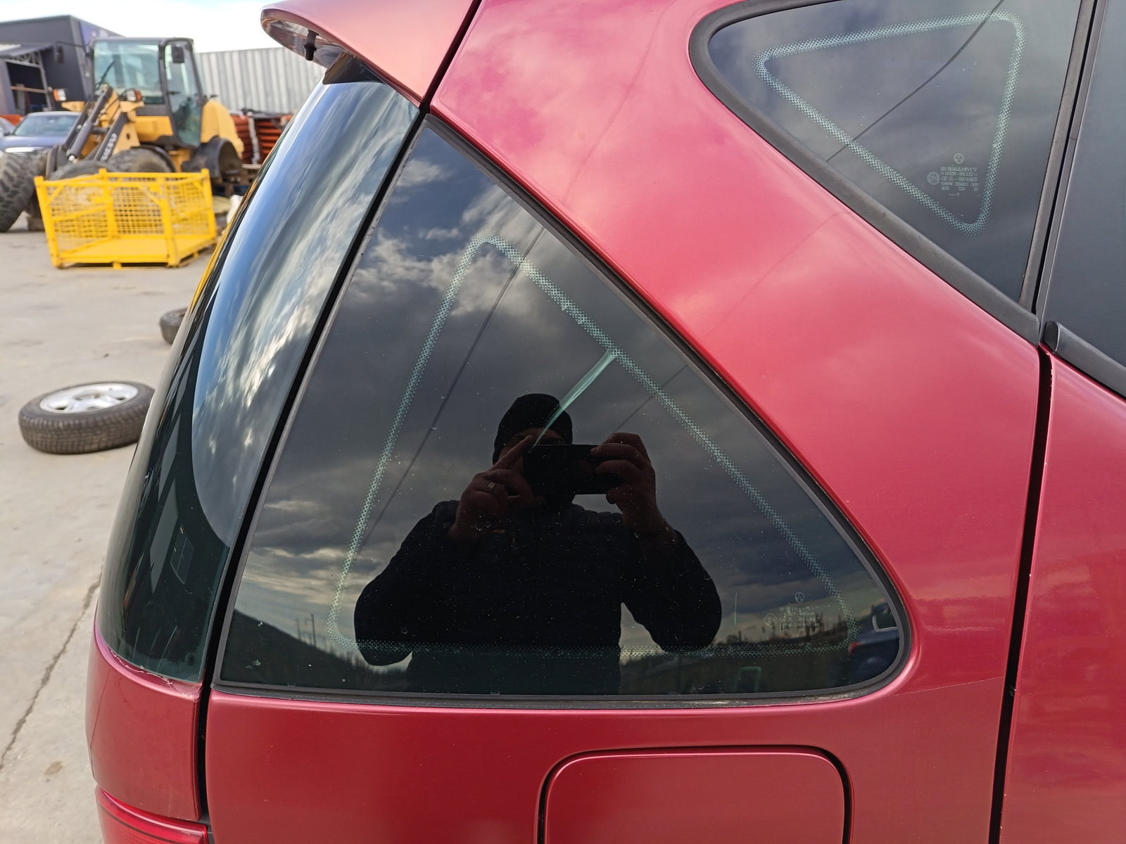 Geam caroserie fix dreapta Mercedes Clasa A (W168) [Fabr 1997-2004] OEM