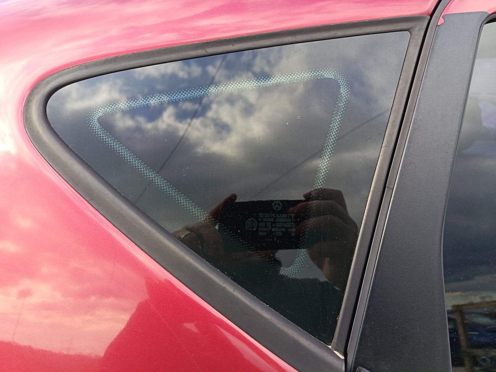 Geam caroserie fix dreapta Mercedes Clasa A (W168) [Fabr 1997-2004] OEM