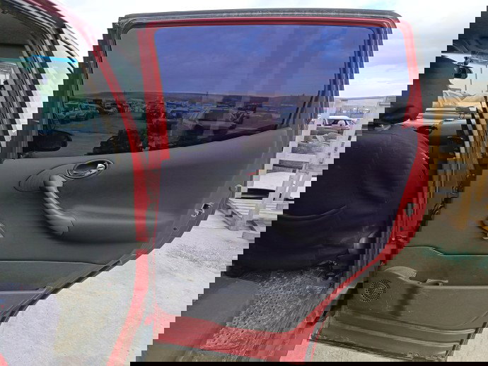 Usa dreapta spate Mercedes Clasa A (W168) [Fabr 1997-2004] ROSU