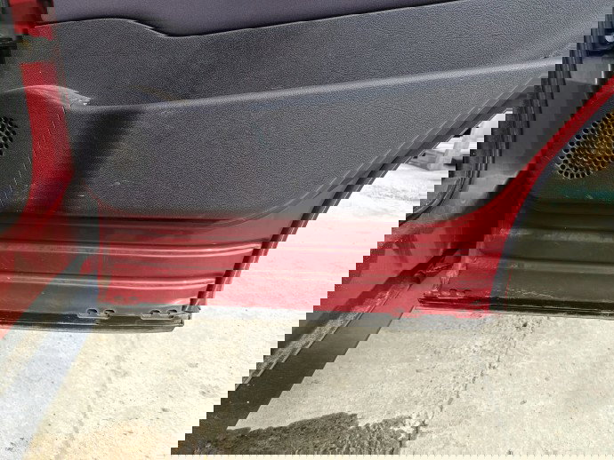 Usa dreapta spate Mercedes Clasa A (W168) [Fabr 1997-2004] ROSU