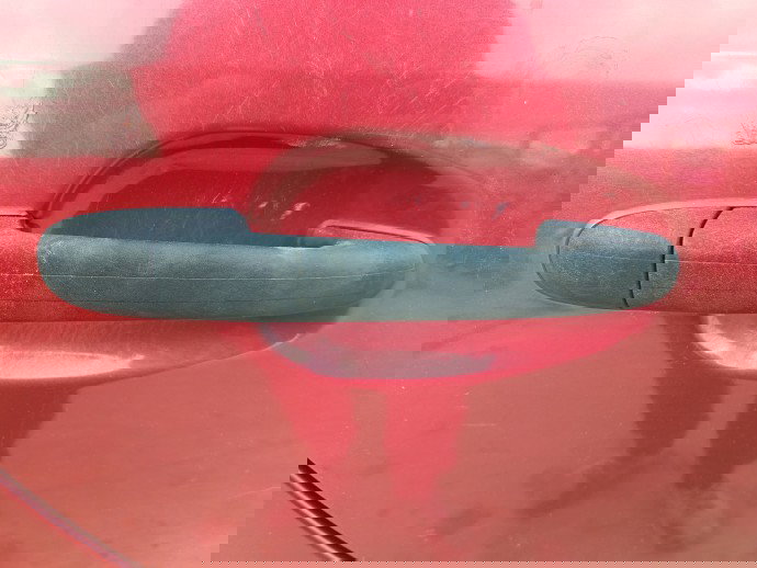 Maner usa dreapta spate Mercedes Clasa A (W168) [Fabr 1997-2004] ROSU