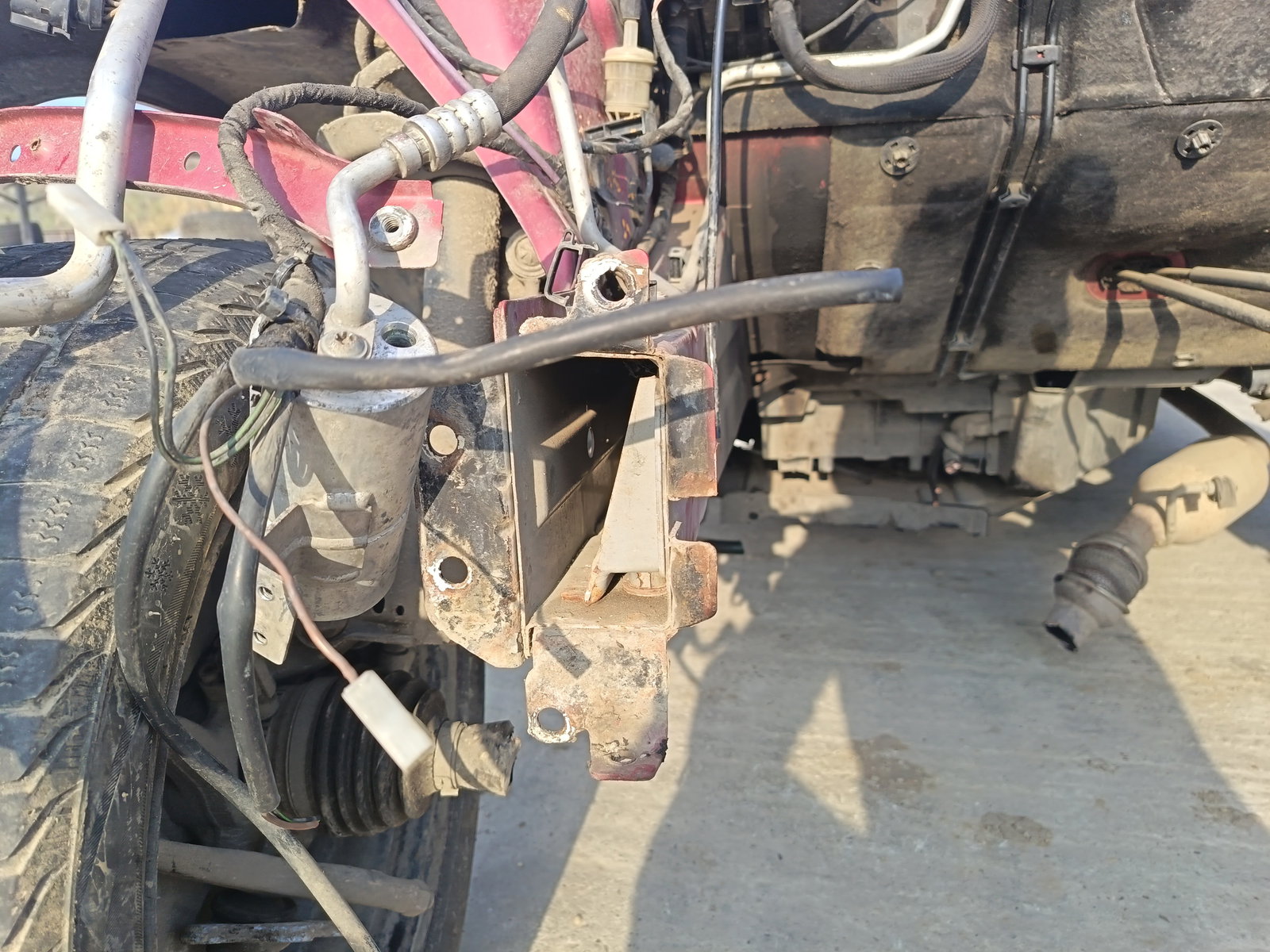 Lonjeron dreapta Mercedes Clasa A (W168) [Fabr 1997-2004] OEM - imagine 2