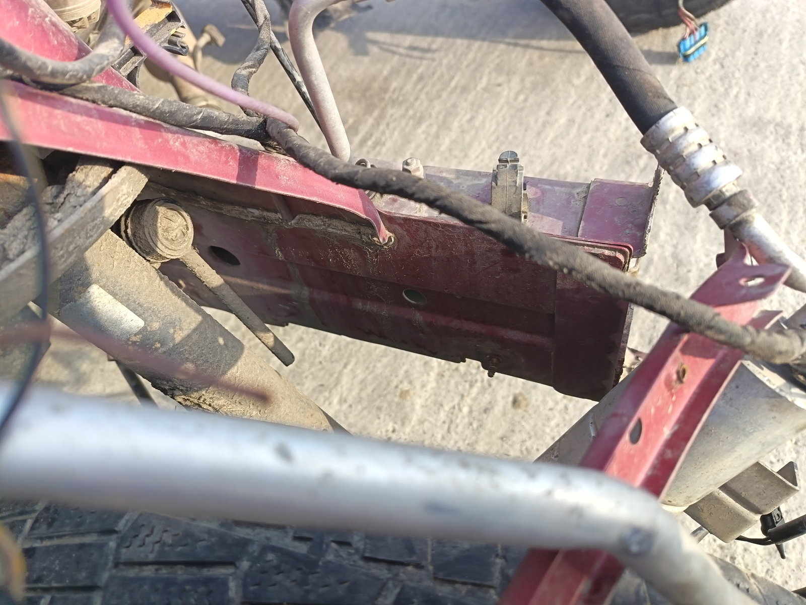 Lonjeron dreapta Mercedes Clasa A (W168) [Fabr 1997-2004] OEM - imagine 3