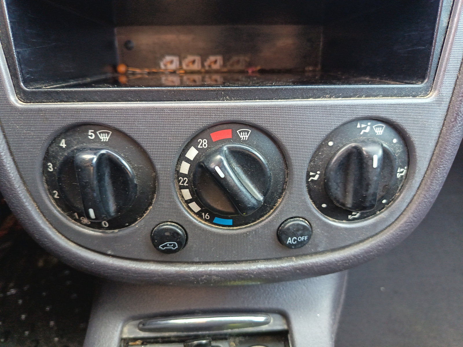 Panou comanda clima Mercedes Clasa A (W168) [Fabr 1997-2004] OEM