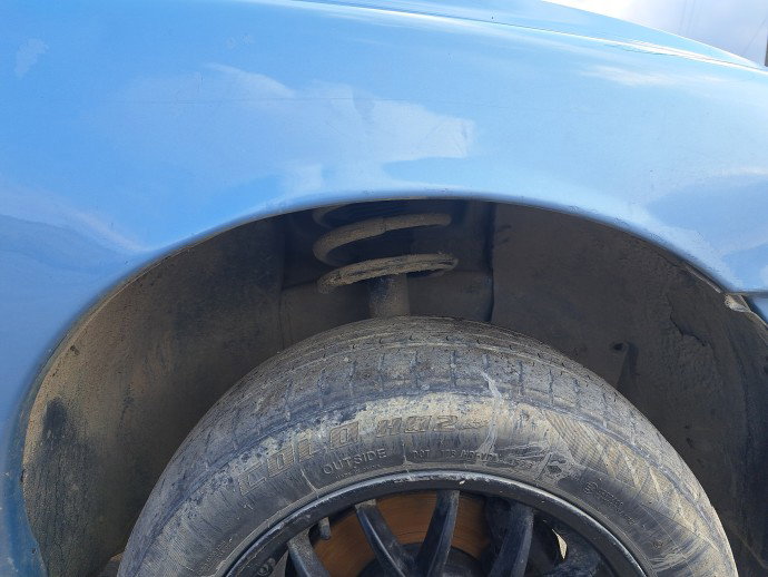 Aripa dreapta fata Volvo S60 [Fabr 2000-2010] Sedan  ALBASTRU