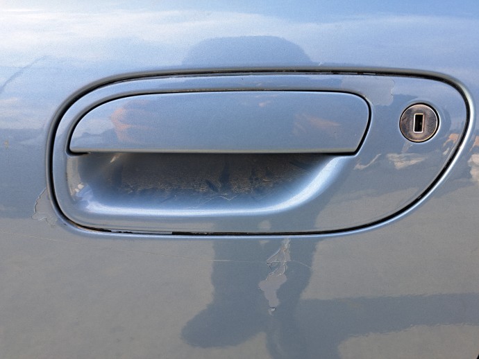 Maner usa stanga fata Volvo S60 [Fabr 2000-2010] Sedan  ALBASTRU