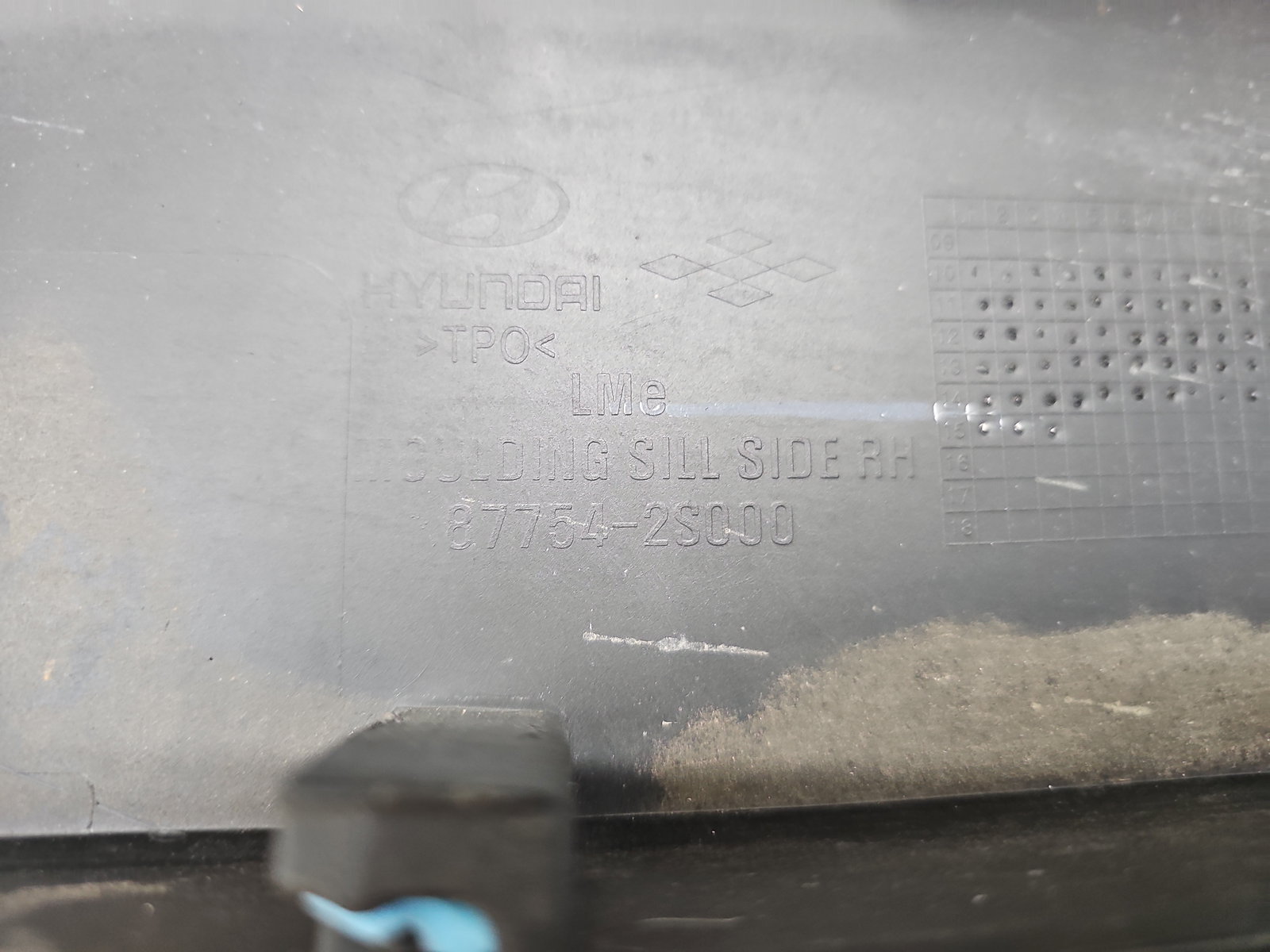 Prag lateral dreapta Hyundai ix35 (LM) [Fabr 2010-2017] 87754-2S000 - imagine 5