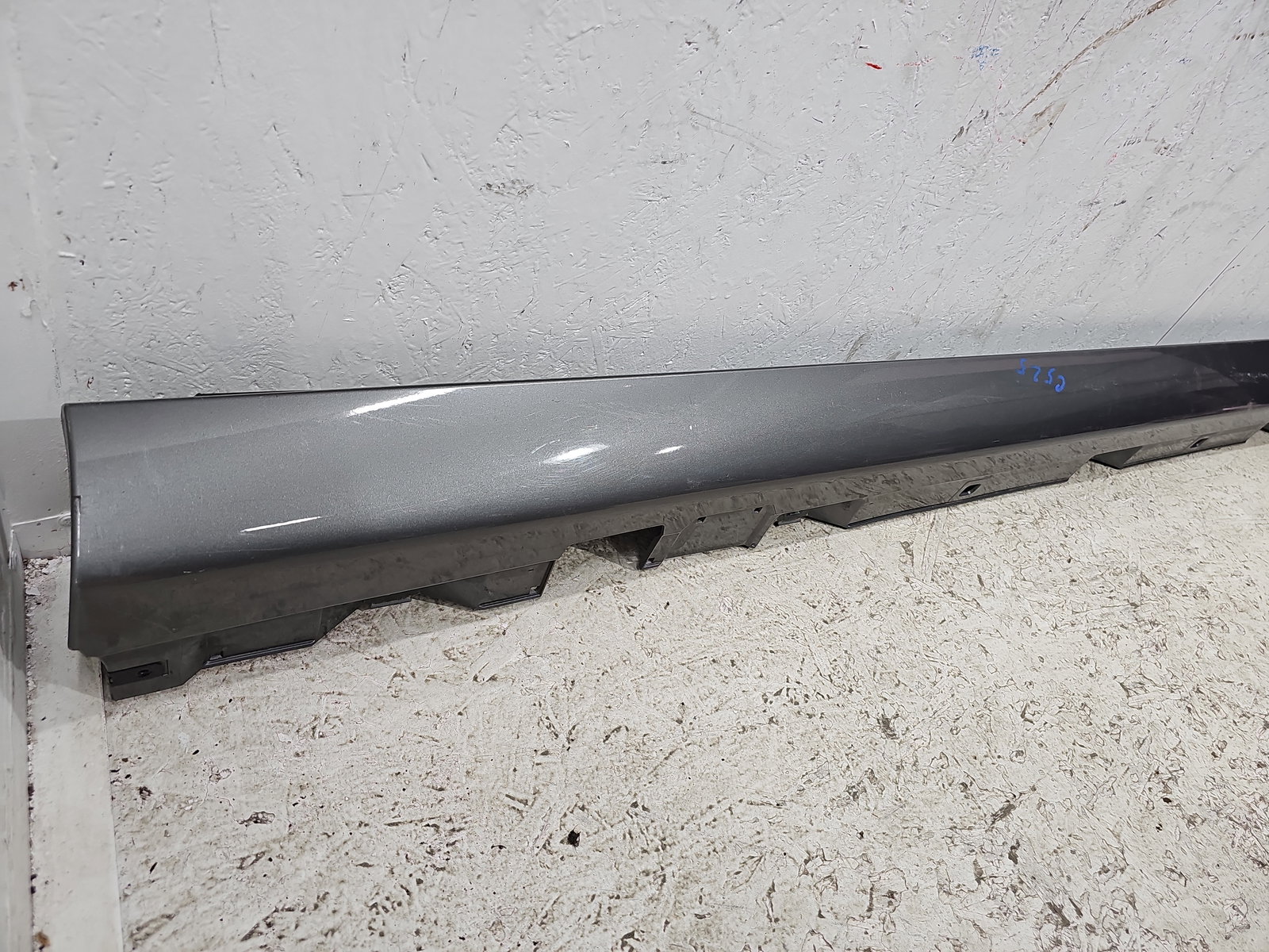 Prag lateral dreapta Mercedes Clasa A (W177) [Fabr 2019-2024] 787U Mountay Grey - imagine 4