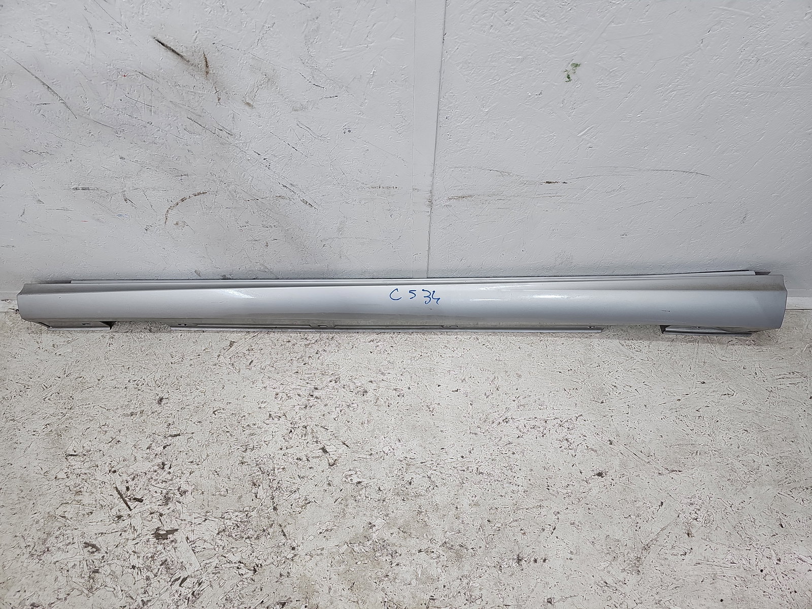 Prag lateral stanga Mercedes Clasa A (W176) [Fabr 2012-2018] 761 Polar Silver - imagine 2