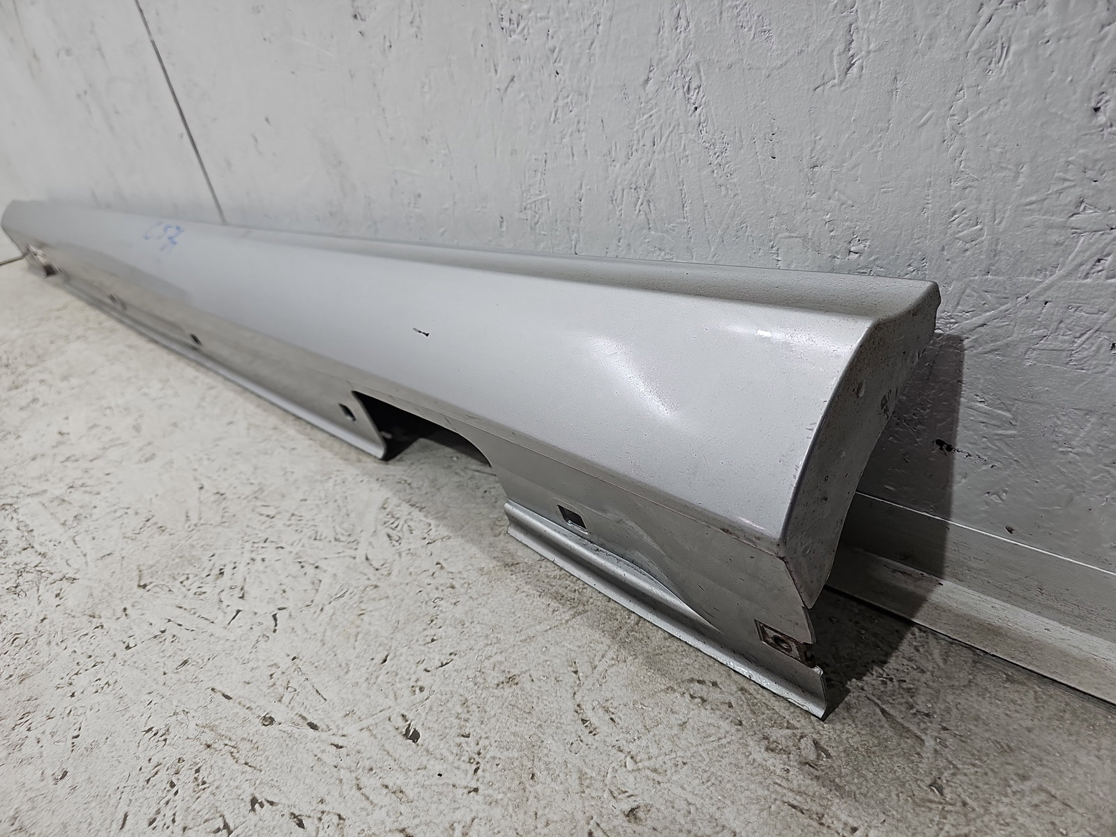 Prag lateral stanga Mercedes Clasa A (W176) [Fabr 2012-2018] 761 Polar Silver - imagine 3