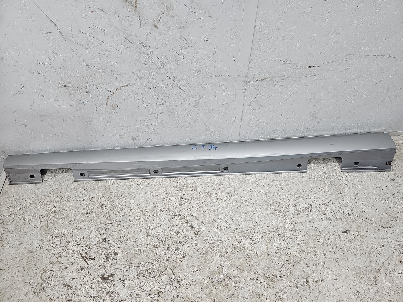 Prag lateral stanga Mercedes Clasa A (W176) [Fabr 2012-2018] 761 Polar Silver - imagine 6