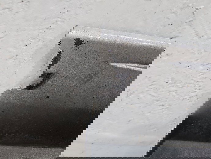 Prag lateral dreapta Mercedes Clasa A (W176) [Fabr 2012-2018] 761 Polar Silver