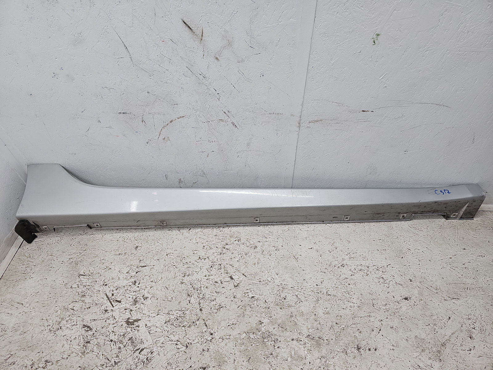 Prag lateral dreapta Hyundai i40 Wagon [Fabr 2012-2019] Sleek Silver - imagine 1