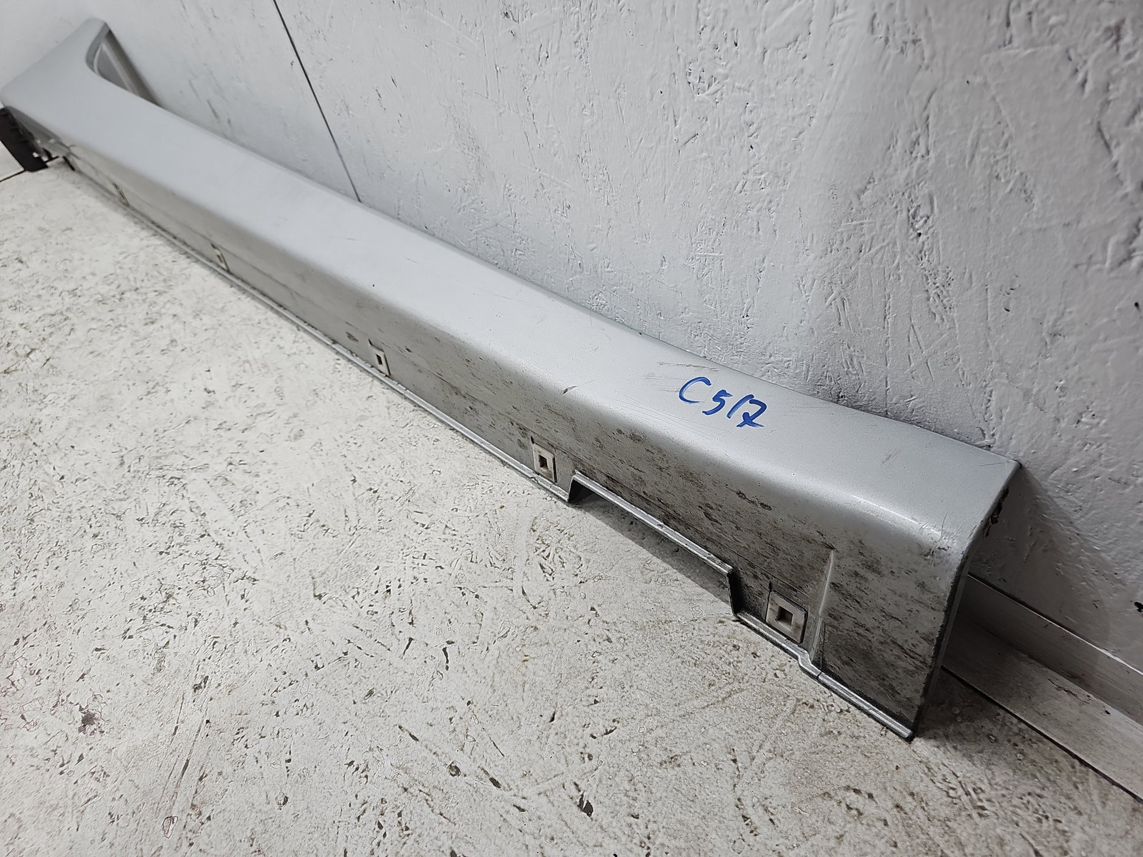 Prag lateral dreapta Hyundai i40 Wagon [Fabr 2012-2019] Sleek Silver - imagine 3