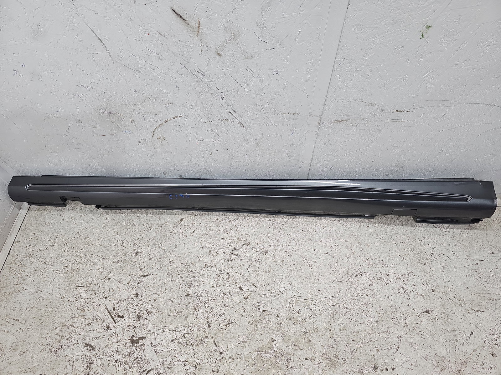 Prag lateral stanga Mercedes Clasa A (W176) [Fabr 2012-2018] 787U Gri Montan - imagine 1