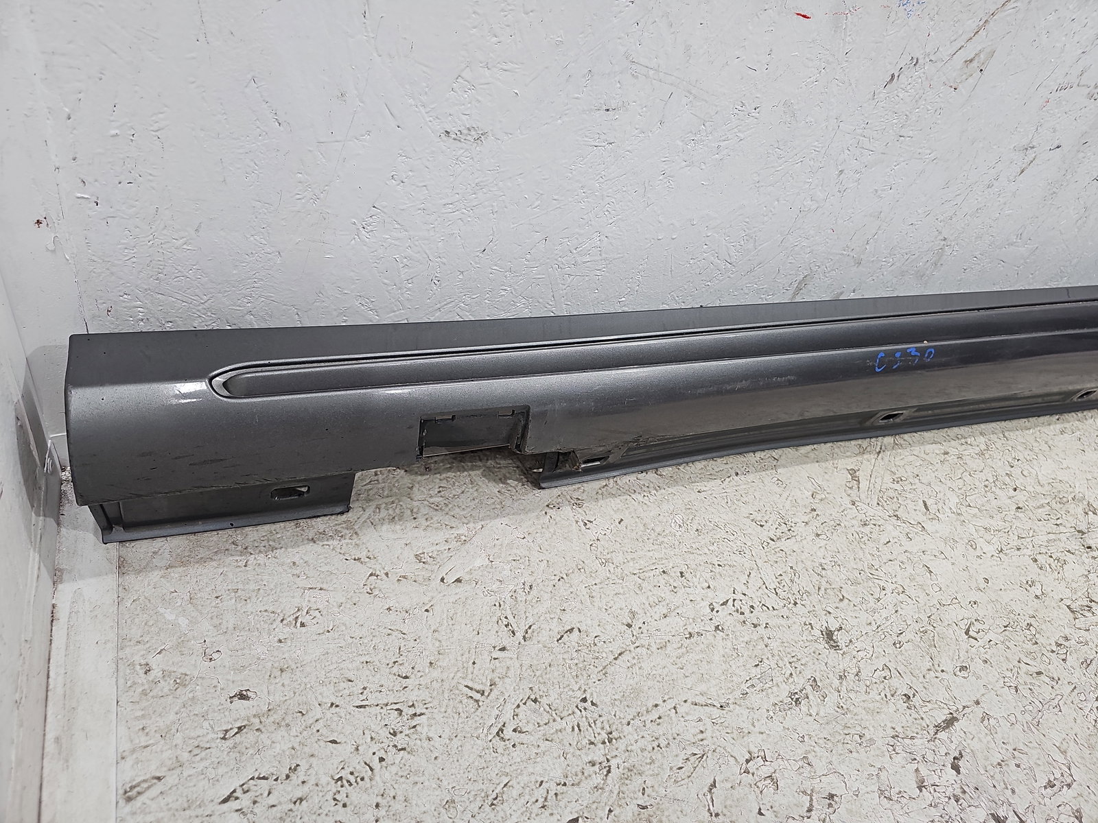 Prag lateral stanga Mercedes Clasa A (W176) [Fabr 2012-2018] 787U Gri Montan - imagine 4