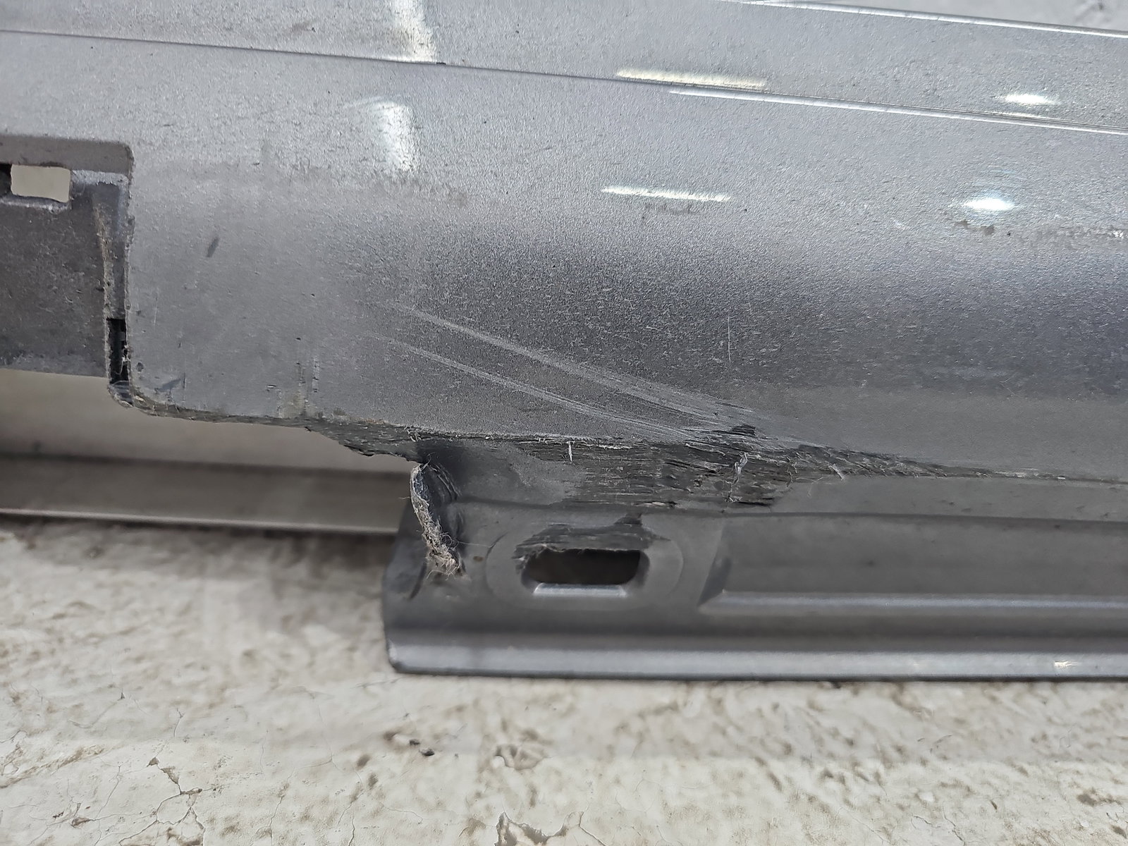 Prag lateral stanga Mercedes Clasa A (W176) [Fabr 2012-2018] 787U Gri Montan - imagine 5