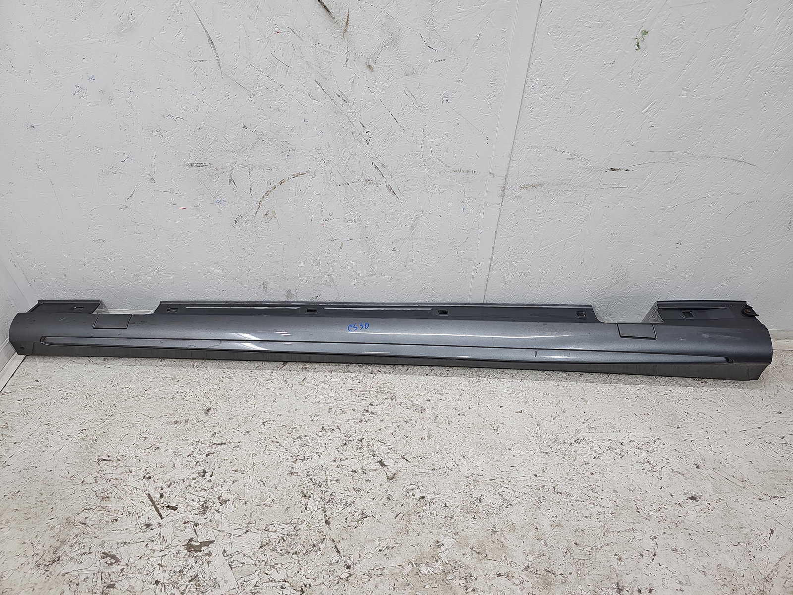 Prag lateral dreapta Mercedes Clasa A (W176) [Fabr 2012-2018] 787U Gri Montan - imagine 1