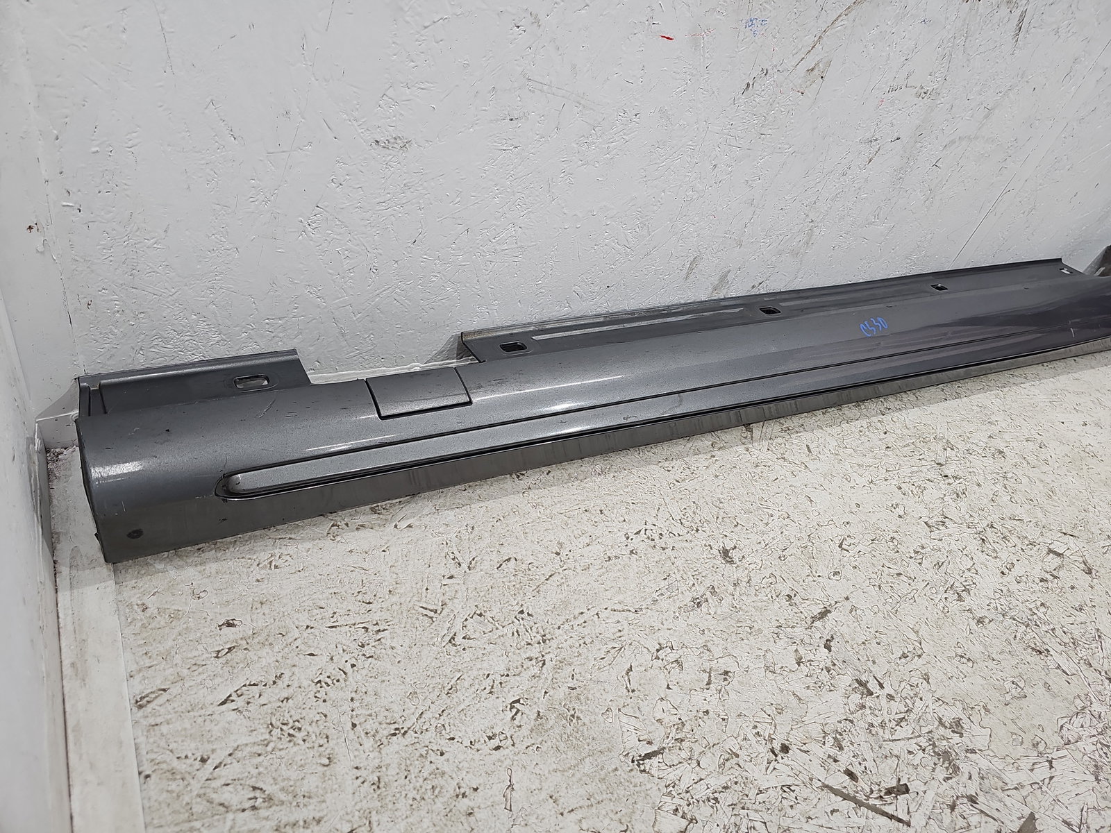 Prag lateral dreapta Mercedes Clasa A (W176) [Fabr 2012-2018] 787U Gri Montan - imagine 4