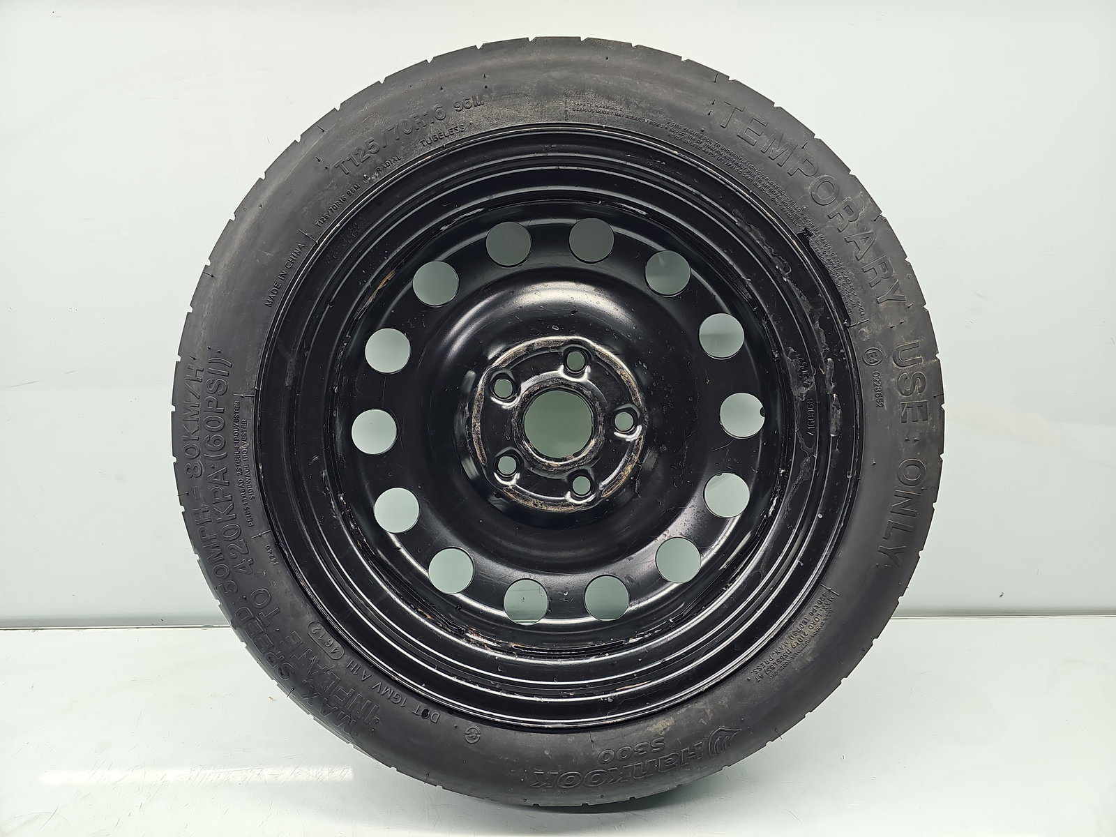 Roata rezerva slim Volkswagen Golf 7 (5G) [Fabr 2014-prezent] Hatchback 1K0601027AQ - imagine 2