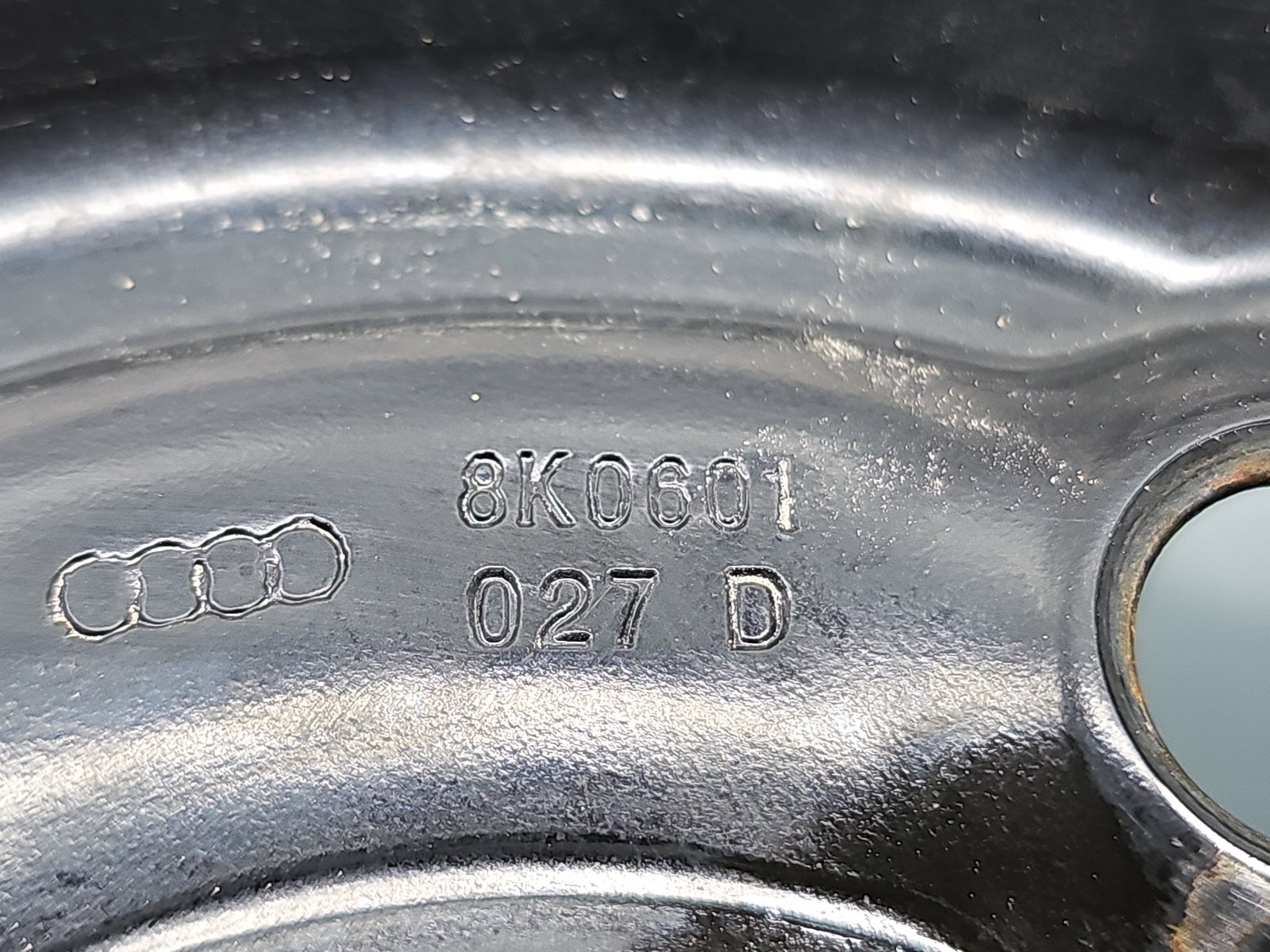 Roata rezerva slim AUDI A4 (8K2, B8.5) [Fabr 2008-2015] Berlina Facelift 8K0601027D - imagine 6