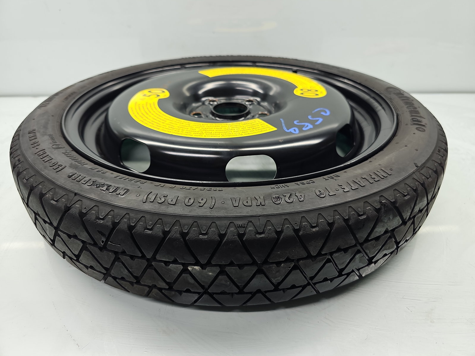 Roata rezerva slim AUDI A3 (8VS) [Fabr 2013-prezent] Berlina S-line 1K0601027AP - imagine 3