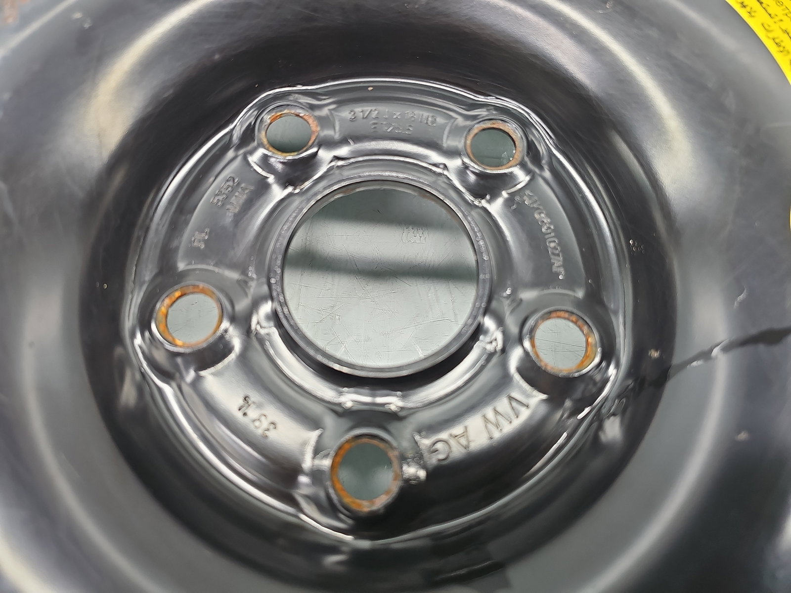 Roata rezerva slim AUDI A3 (8VS) [Fabr 2013-prezent] Berlina S-line 1K0601027AP - imagine 4