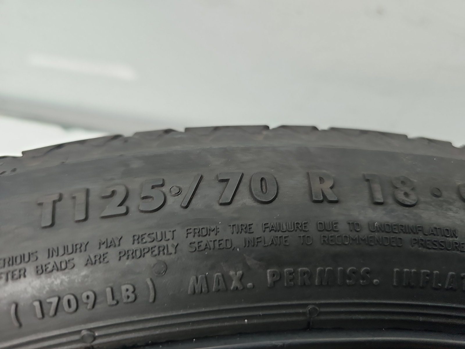 Roata rezerva slim AUDI A3 (8VS) [Fabr 2013-prezent] Berlina S-line 1K0601027AP - imagine 5