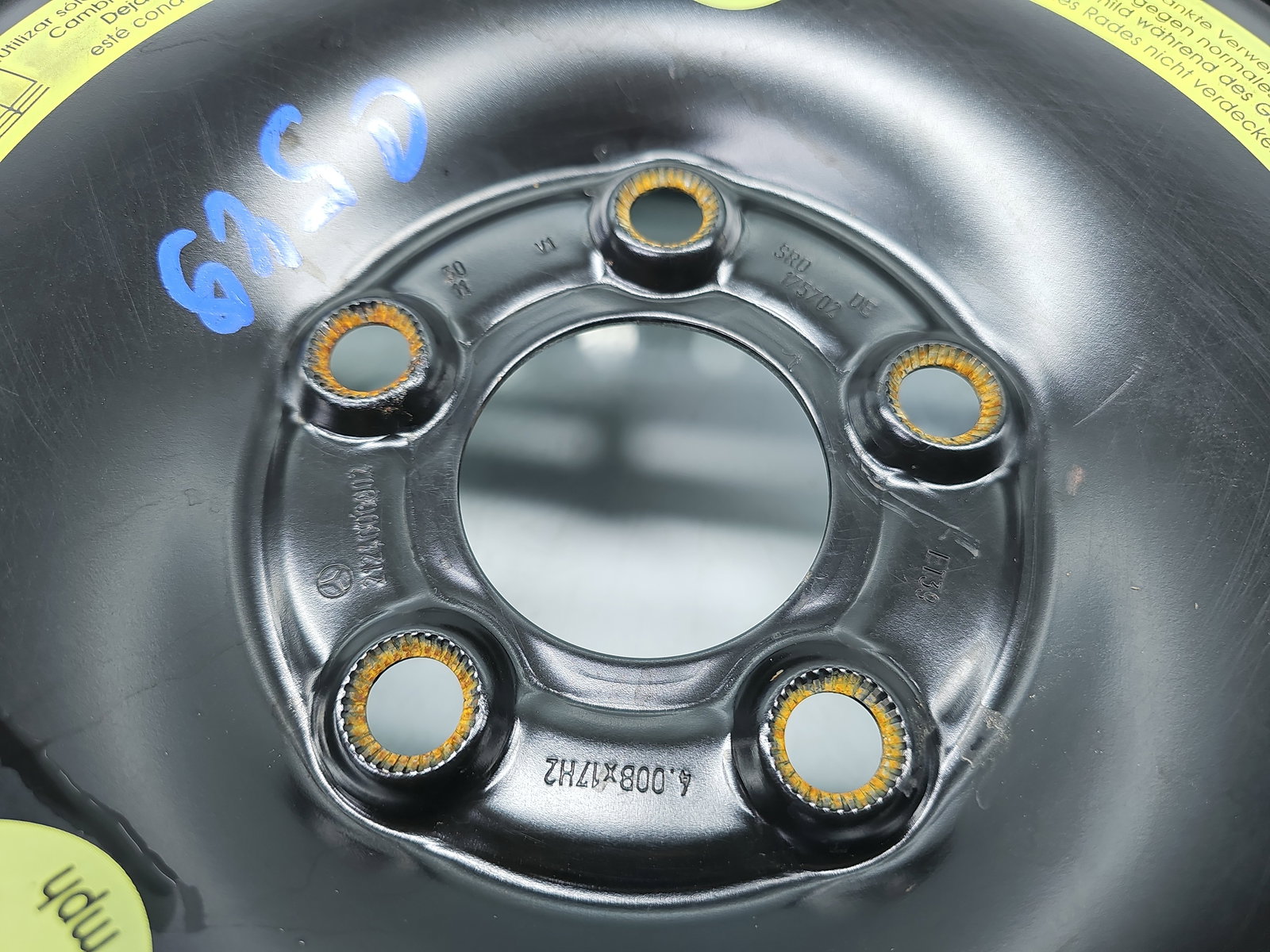 Roata rezerva slim Mercedes Clasa E (W212) [Fabr 2009-2016] Break AMG 2124000002 - imagine 4