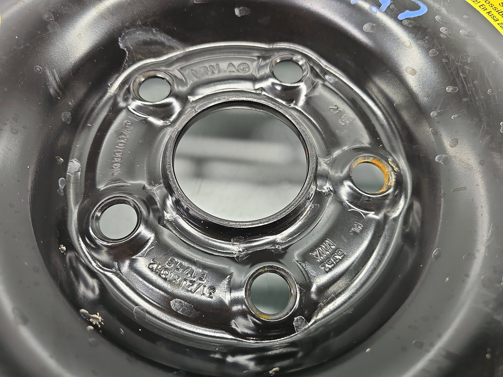 Roata rezerva slim Volkswagen Passat B8 (3G2) [Fabr 2015-prezent] 1K0601027AP - imagine 4