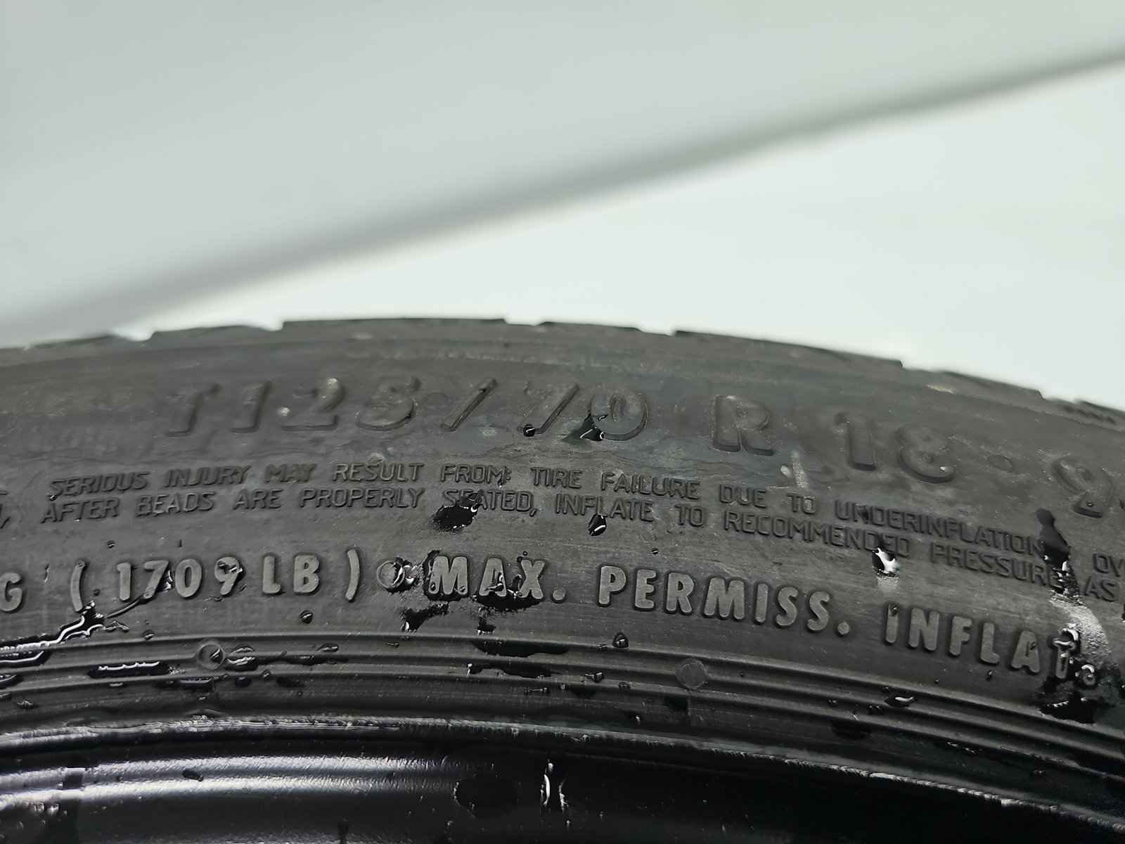 Roata rezerva slim Volkswagen Passat B8 (3G2) [Fabr 2015-prezent] 1K0601027AP - imagine 5