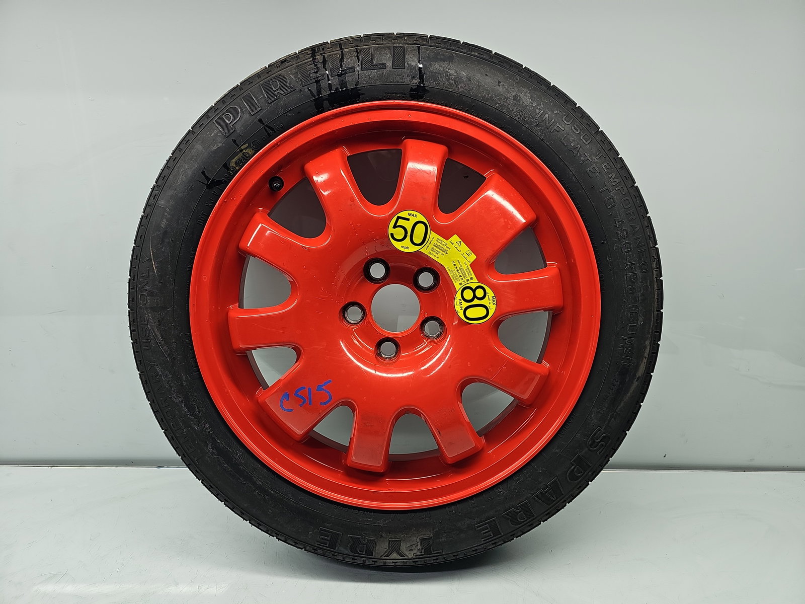 Roata rezerva slim Jaguar XF (X250) [Fabr 2008-2015] Facelift 2R83-1007-RA - imagine 1