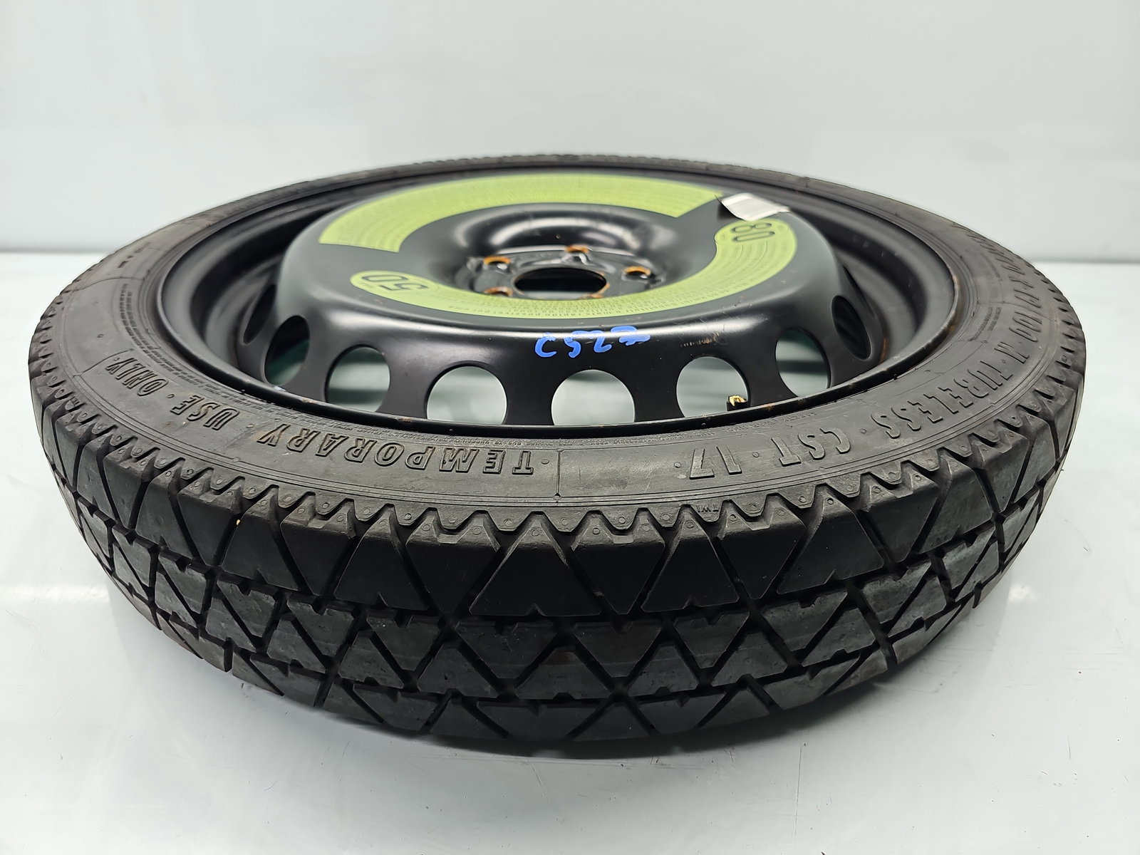 Roata rezerva slim AUDI A5 Cabriolet (8F7) [Fabr 2009-2015] 8K0601027B - imagine 3