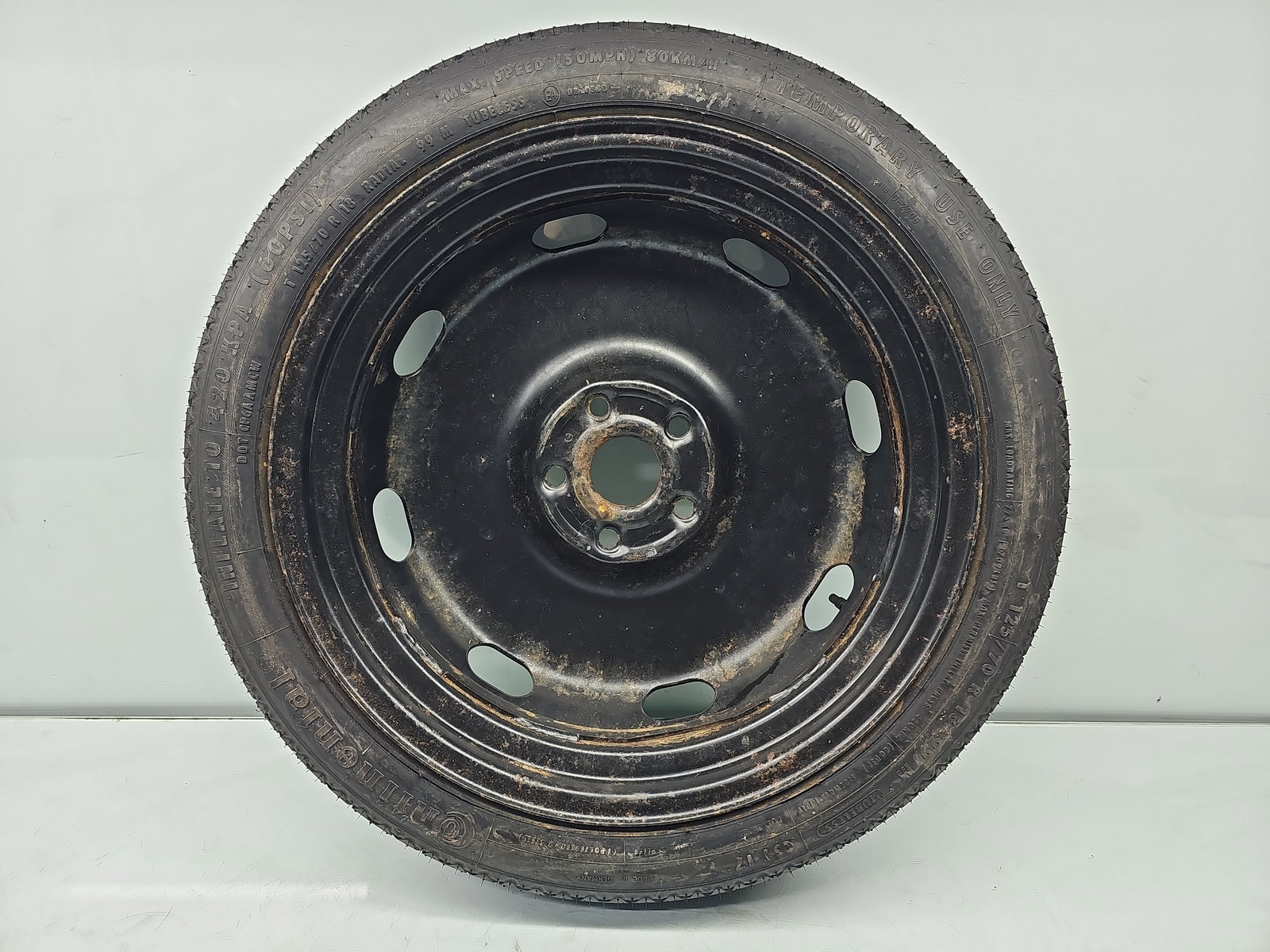 Roata rezerva slim AUDI A3 (8P1) [Fabr 2003-2012] 1K0601027B - imagine 2