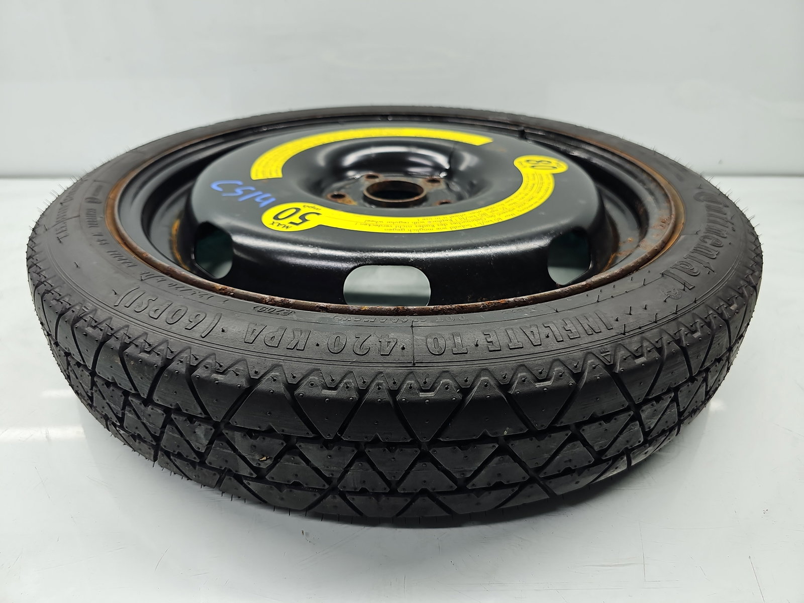 Roata rezerva slim AUDI A3 (8P1) [Fabr 2003-2012] 1K0601027B - imagine 3