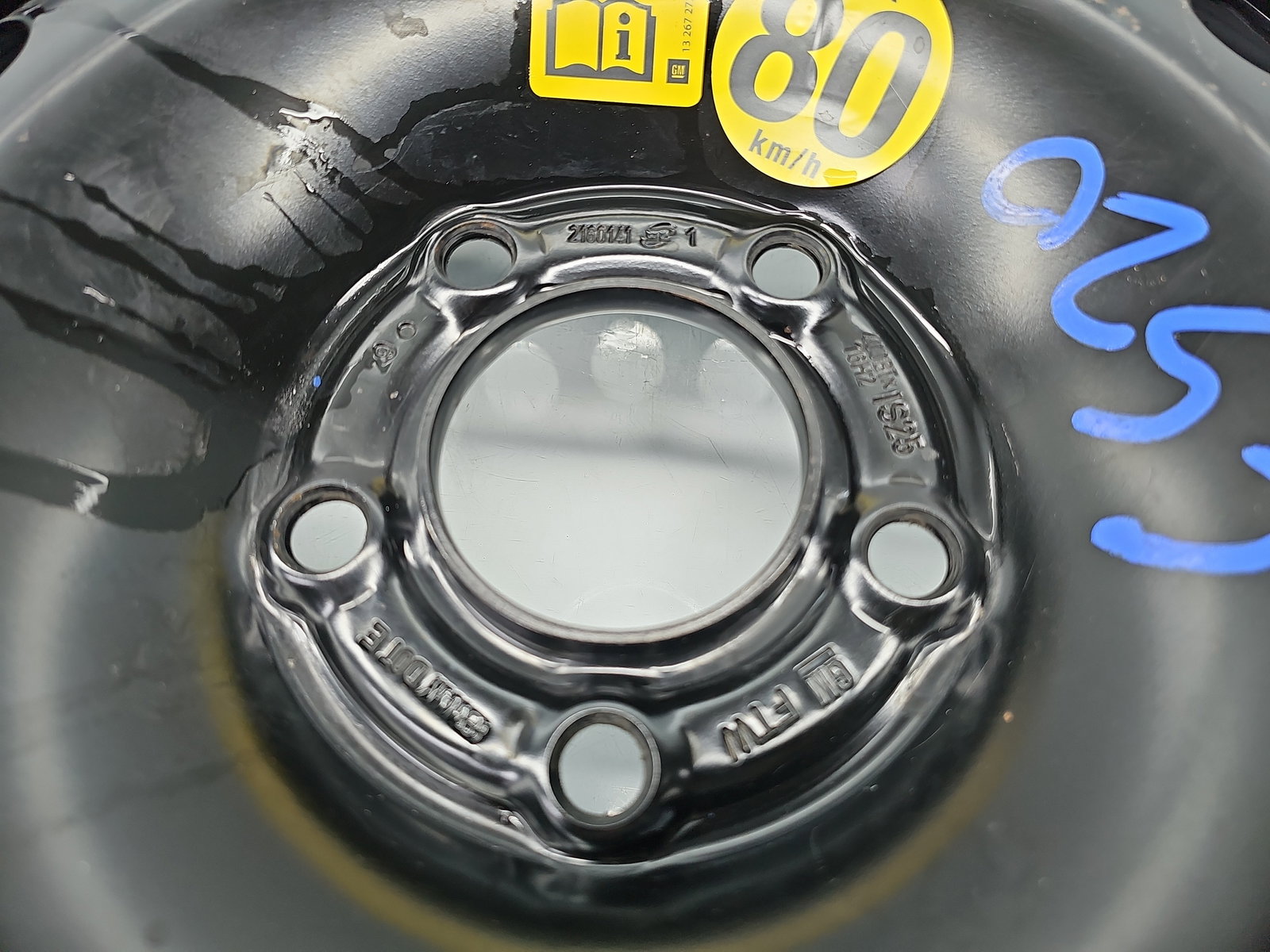 Roata rezerva slim Opel Astra J [Fabr 2009-2015] 2160141 - imagine 4