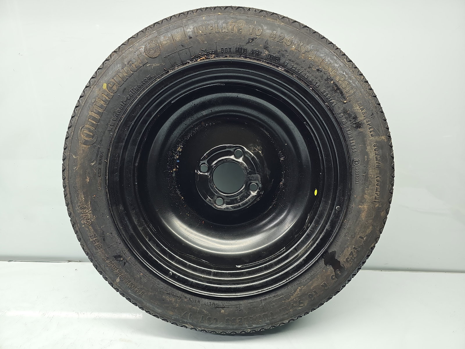 Roata rezerva slim PEUGEOT 2008 [Fabr 2013-prezent] 0EM - imagine 2