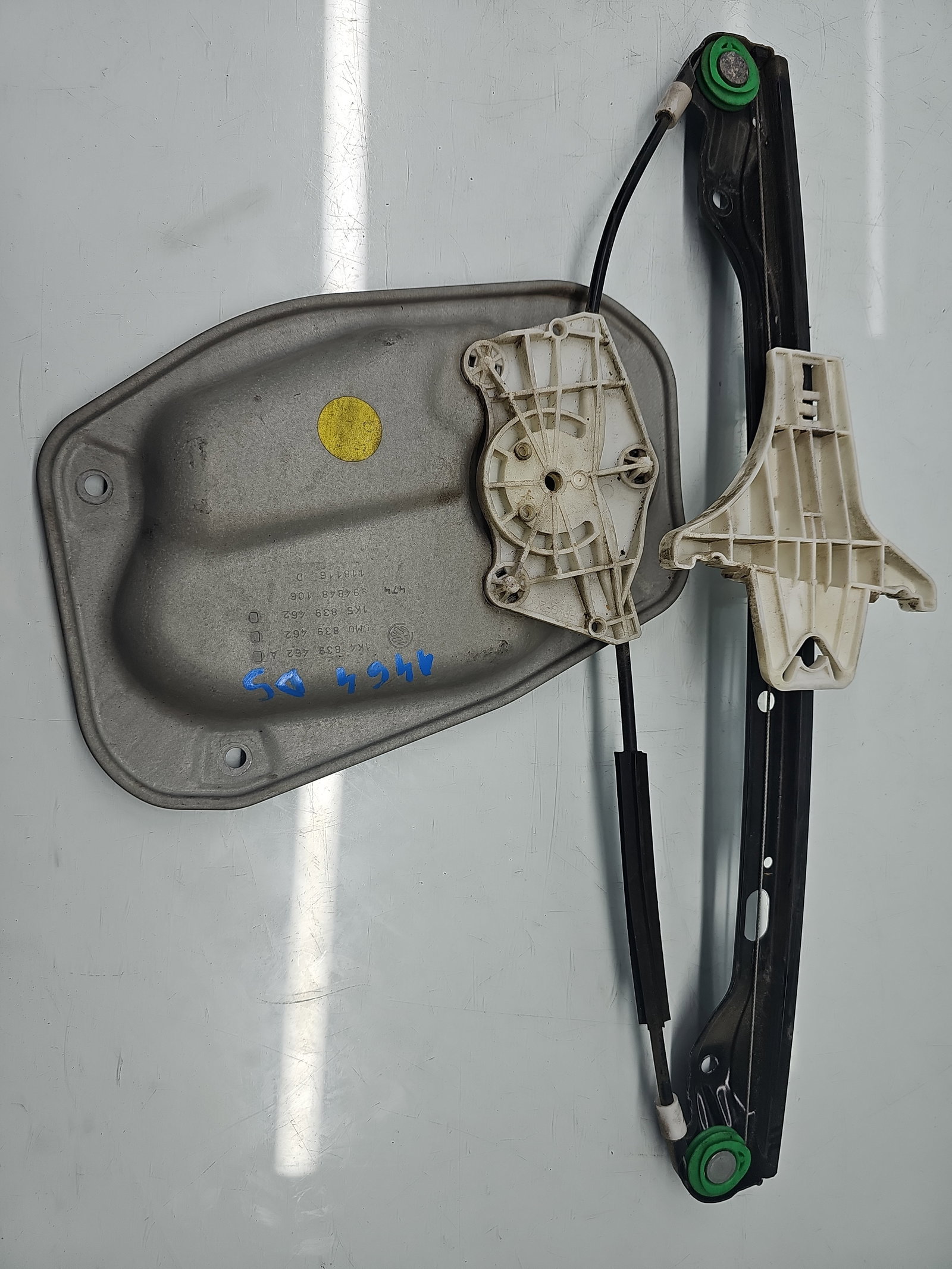 Macara electrica geam dreapta spate Volkswagen Golf 5 Plus (5M1) [Fabr 2005-2008] 1K4839462A