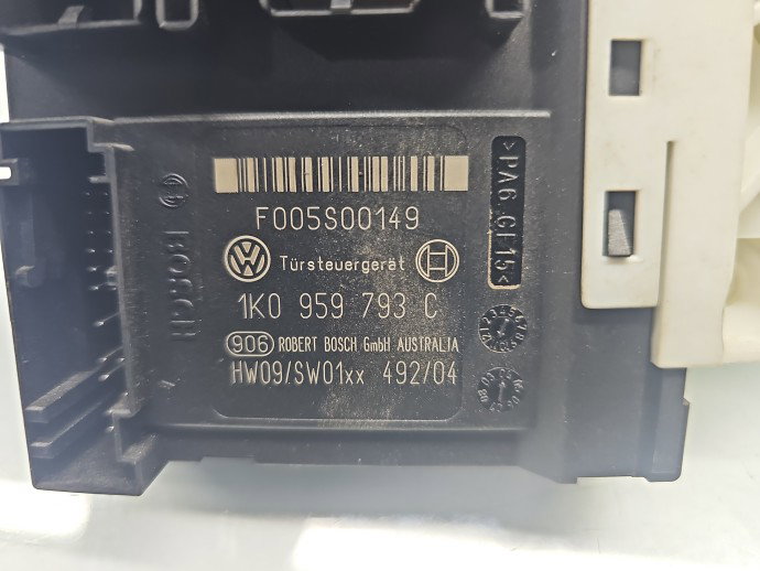 Motoras geam stanga fata Volkswagen Golf 5 Plus (5M1) [Fabr 2005-2008] 1K0959793C
