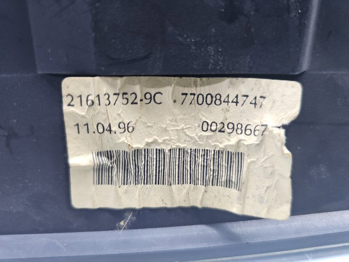 Ceas bord Renault Laguna 1 [Fabr 1993-2002] 7700844747