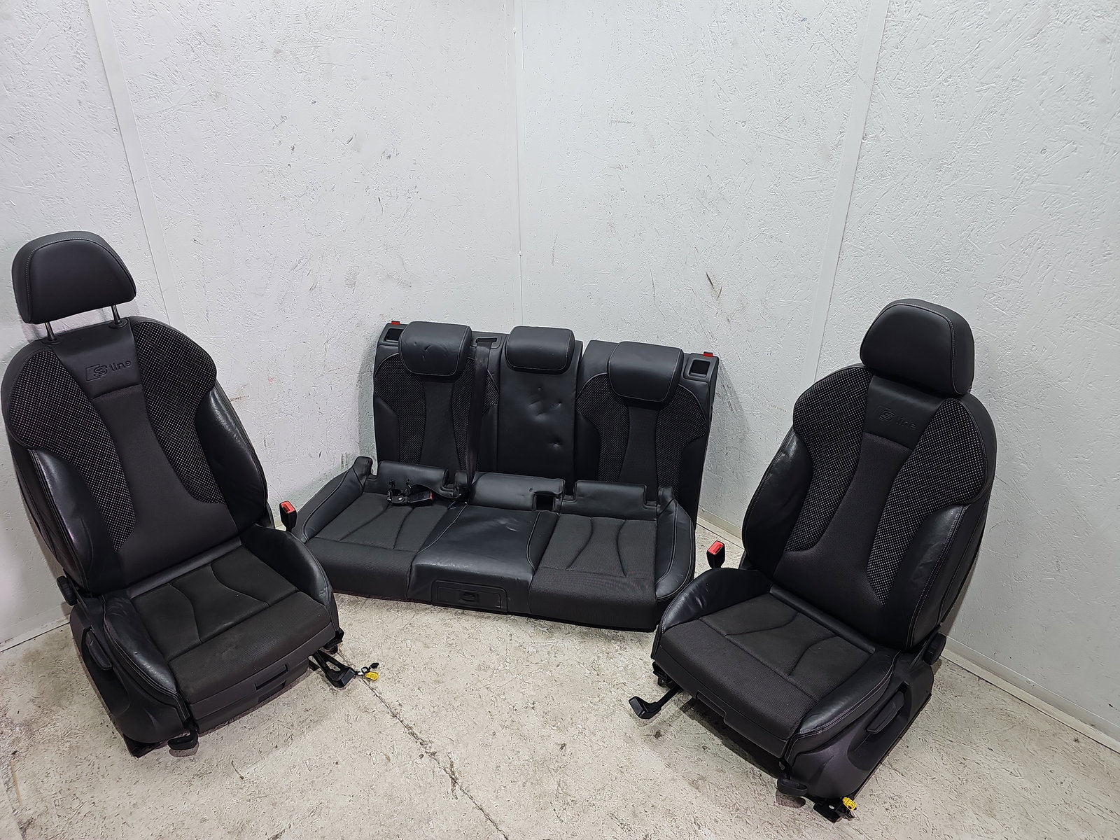 Set scaune cu bancheta piele AUDI A3 (8VS) [Fabr 2013-prezent] OEM