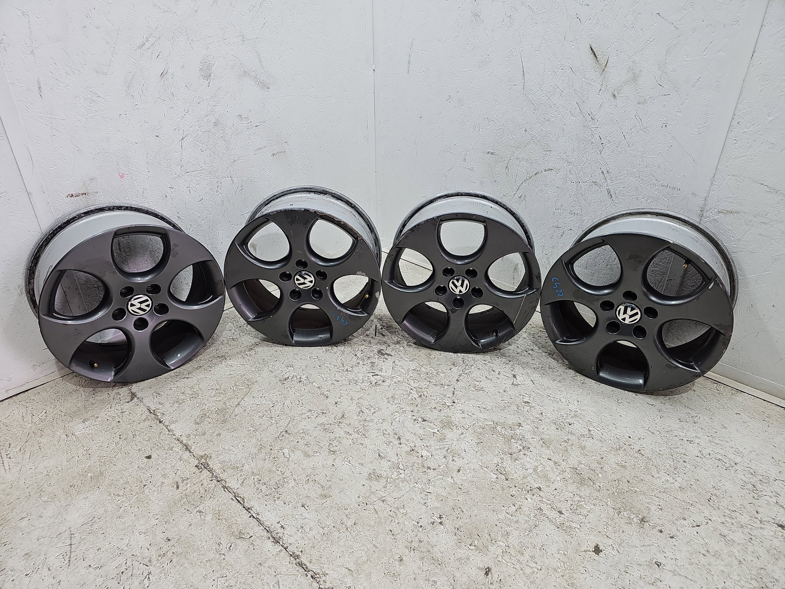 Set jante aliaj Volkswagen Golf 6 (5K1) GTI [Fabr 2009-2013] 1K0601025BB