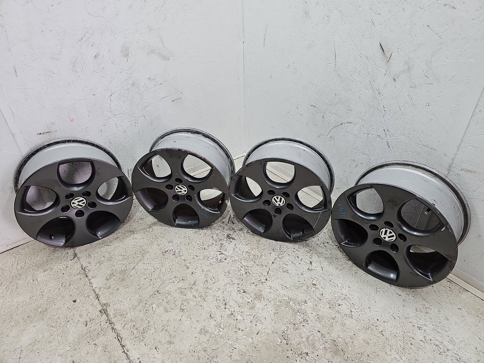 Set jante aliaj Volkswagen Golf 6 (5K1) GTI [Fabr 2009-2013] 1K0601025BB - imagine 5