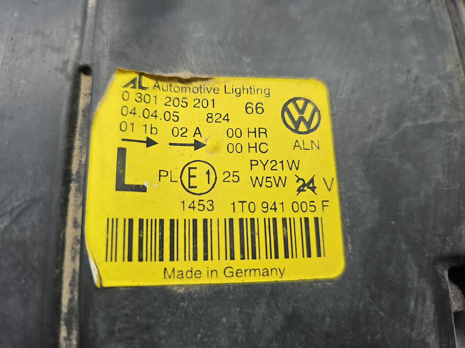 Far stanga Volkswagen Touran (1T1, 1T2) [Fabr 2003-2010] 1T0941005F - imagine 5