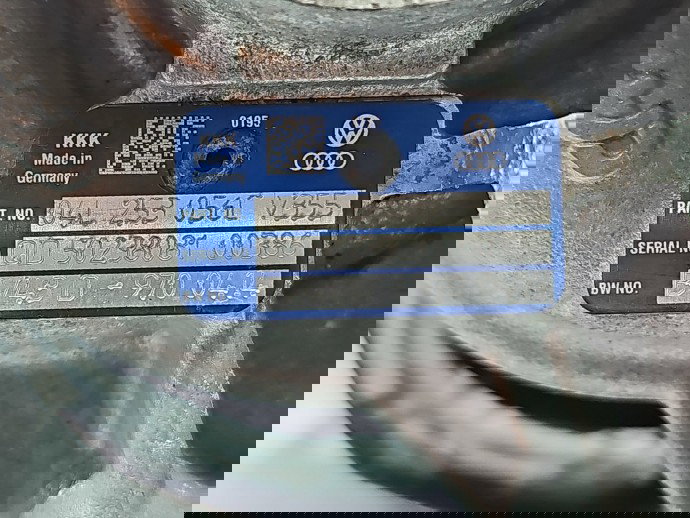 Turbina AUDI A4 (8K2, B8) [Fabr 2008-2015] 04L253056C 2.0 TDI CNHA 140KW / 190CP