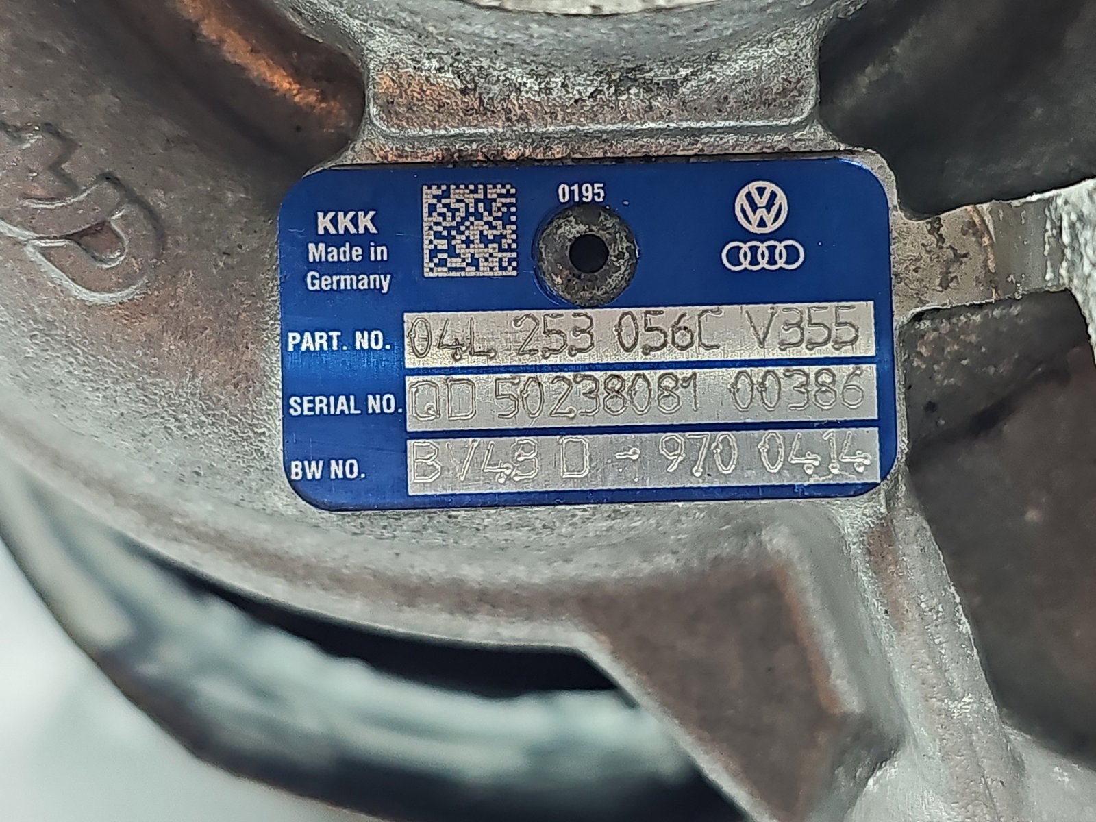Turbina AUDI A4 (8K2, B8) [Fabr 2008-2015] 04L253056C 2.0 TDI CNHA 140KW / 190CP - imagine 2