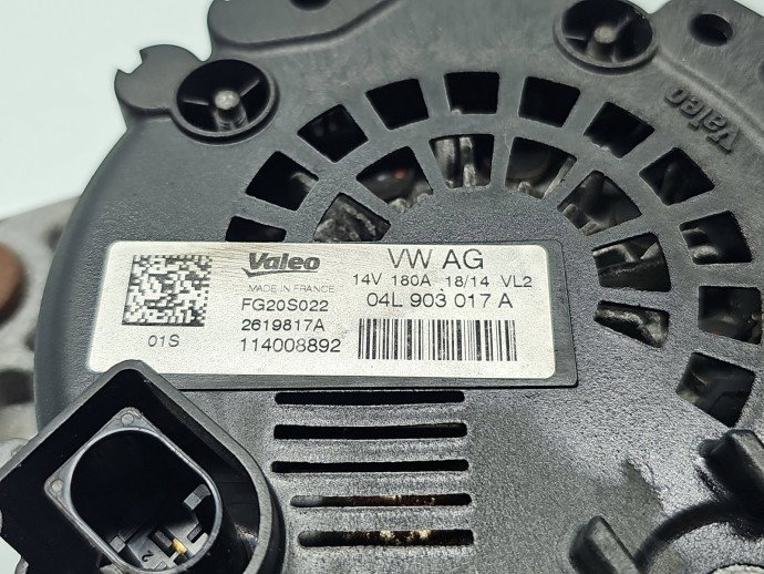Alternator AUDI A5 (8T3) [Fabr 2007-2015] 04L903017A 2.0 TDI CNHA 140KW / 190CP
