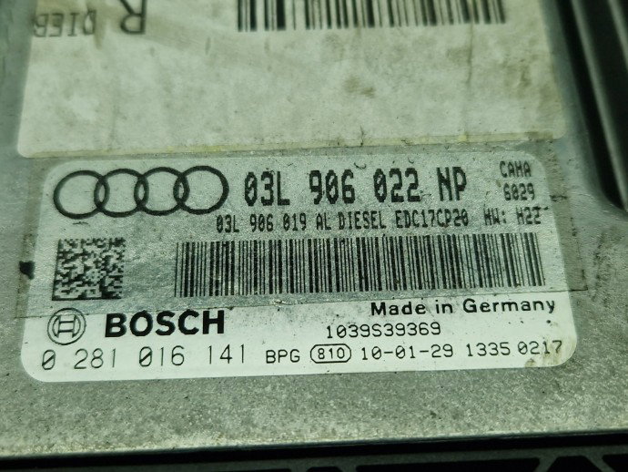 Calculator motor ECU AUDI A4 (8K2, B8) [Fabr 2008-2015] 03L906022NP 2.0 TDI CAHA 125KW / 170CP