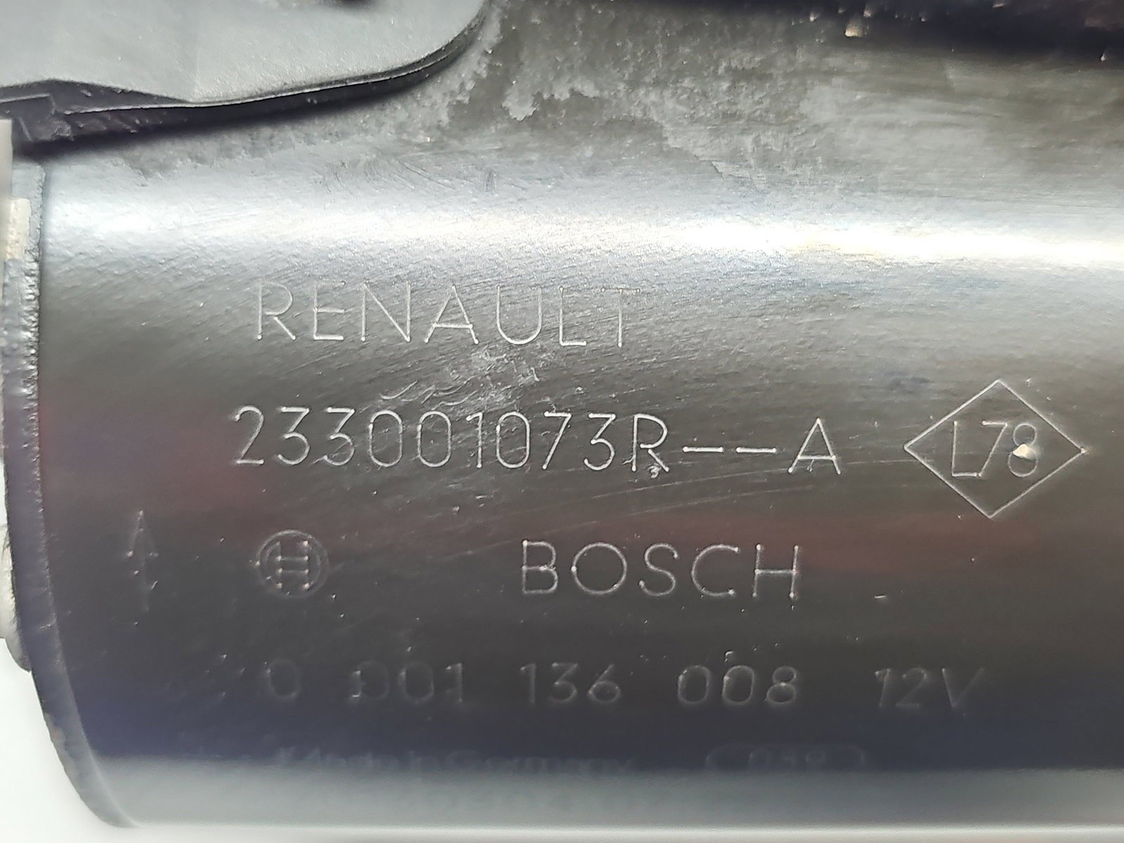 Electromotor Renault Megane 3 [Fabr 2008-2015] 233001073R 1.5 DCI K9K612 66KW / 90CP - imagine 2