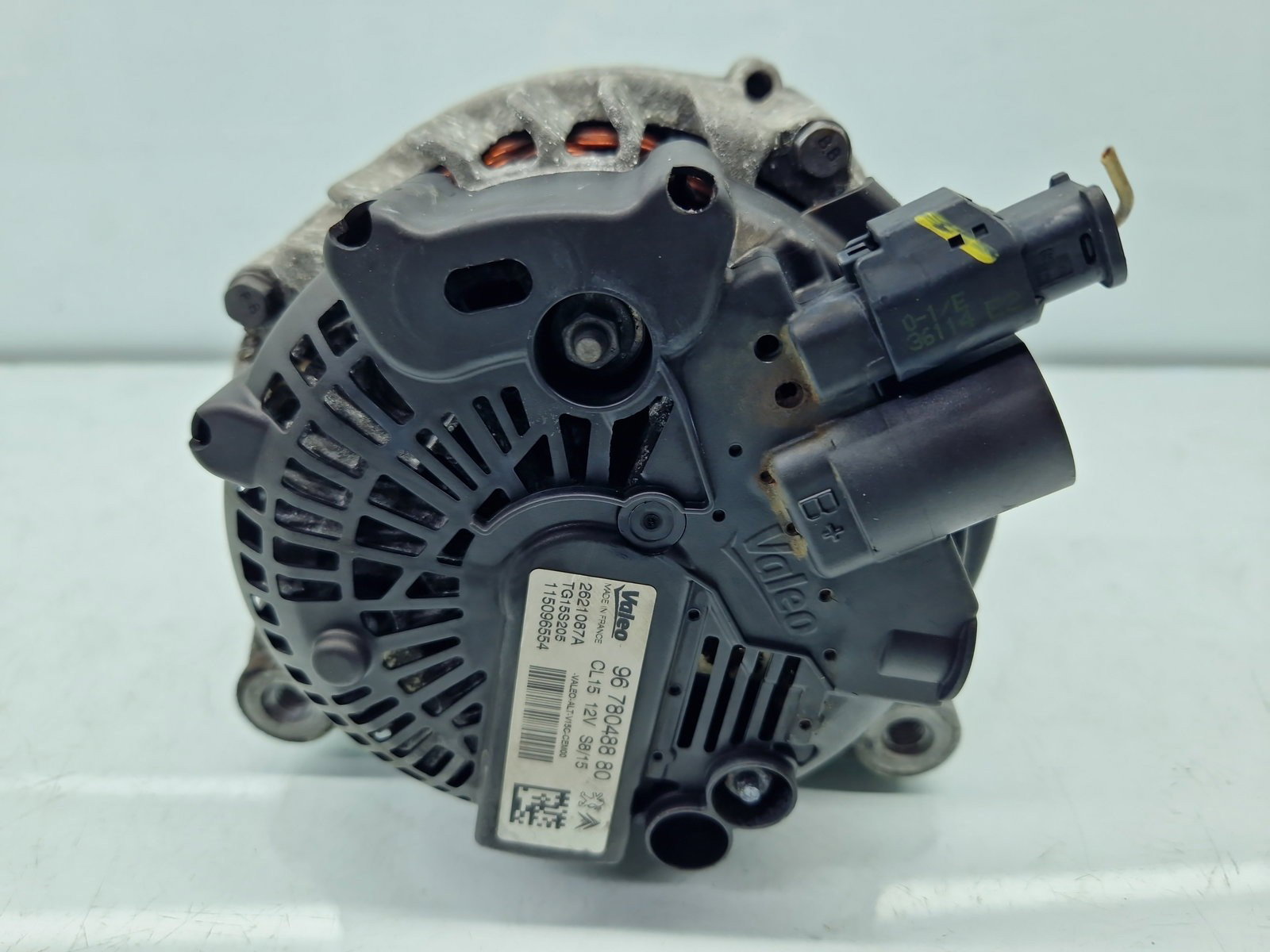 Alternator PEUGEOT 508 [Fabr 2010-2018] 9678048880 1.6 HDi 9HP 68KW / 92CP - imagine 3